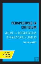 Interpretations In Shakespeare'S Sonnets