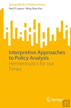 Bertrand.pt - Interpretive Approaches To Policy Analysis