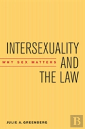Intersexuality And The Law