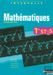 Intervalle ; Mathématiques ; 1ère St2s ; Élève (Édition 2007)
