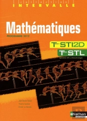 Intervalle; Mathématiques ; Sti 2d, Stl