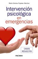 Intervencion Psicologica En Emergencias