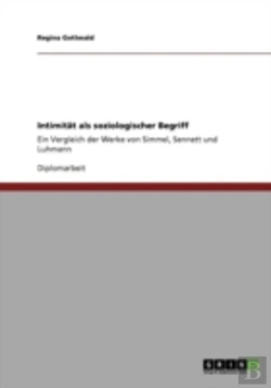 Bertrand.pt - Intimitaã‚Â¤T Als Soziologischer Begriff
