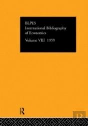 Intl Biblio Econom 1959 Vol 8