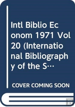 Bertrand.pt - Intl Biblio Econom 1971 Vol 20
