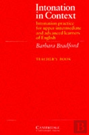 Intonation In Context Teacher'S Booktchrs'