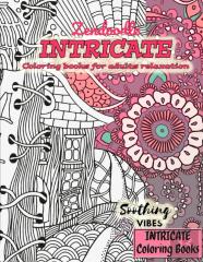 Intricate Coloring Books For Adults Relaxation Zendoodle