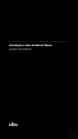 Bertrand.pt - Introdução À Obra De Marcel Mauss