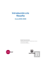Introducción A La Filosofía Curso 2015-2016