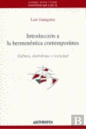 Introducción A La Hermenéutica Contemporánea
