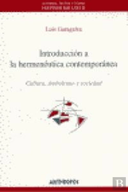 Bertrand.pt - Introducción A La Hermenéutica Contemporánea