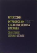 Introducción A La Hermenéutica Literaria
