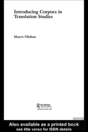 Introducing Corpora In Translation Studies