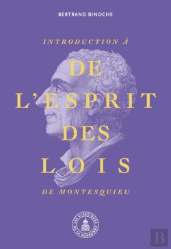 Bertrand.pt - Introduction À De L'Esprit Des Lois De Montesquieu