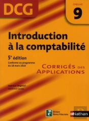 Introduction A La Comptabilite Dcg Epreuve 9 Corriges 2011