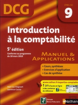 Bertrand.pt - Introduction A La Comptabilite Dcg Epreuve 9 Eleve 2011