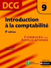 Introduction A La Comptabilite Epreuve 9 Dcg - Corriges Des Applications 2015