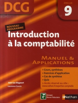 Bertrand.pt - Introduction À La Comptabilité ; Épreuve 9 ; Dcg ; Manuel Et Applications ; Élève (Édition 2007)