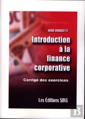 Introduction A La Finance Corporative Corrige Des Exercices Coll Finance