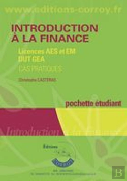Bertrand.pt - Introduction À La Finance ; Licences Aes Et Em, Dut Gea
