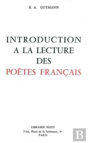 Introduction À La Lecture Des Poètes Français