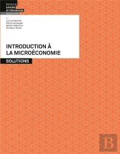 Introduction À La Microéconomie : Solutions