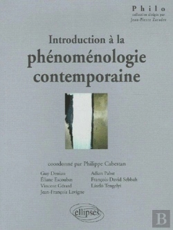 Bertrand.pt - Introduction À La Phénoménologie Contemporaine
