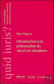 Introduction A La Philosophie Du Droit En Situation