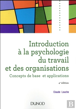 Bertrand.pt - Introduction À La Psychologie Du Travail Et Des Organisations (4e Édition)