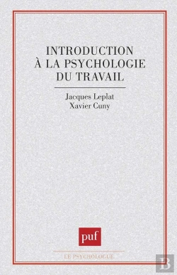 Bertrand.pt - Introduction À La Psychologie Du Travail