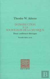 Introduction À La Sociologie De La Musique