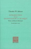 Introduction À La Sociologie De La Musique