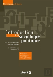 Introduction À La Sociologie Politique (5e Édition)