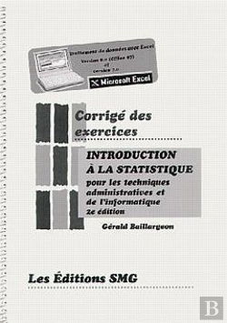 Bertrand.pt - Introduction A La Statistique Pour Les Ttechniques Administratives Et De L'Inforformatique Corrige D
