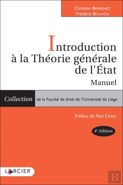 Bertrand.pt - Introduction À La Théorie Générale De L'Etat ; Manuel (4e Édition)