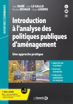 Bertrand.pt - Introduction À L'Analyse Des Politiques Publiques D'Aménagement : Une Approche Pratique