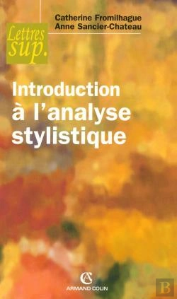 Bertrand.pt - Introduction À L'Analyse Stylistique