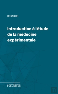 Bertrand.pt - Introduction A L'Etude De La Medecine Experimentale