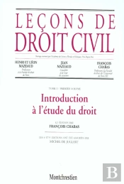 Introduction A L'Etude Du Droit - 12eme Edition - Vol01