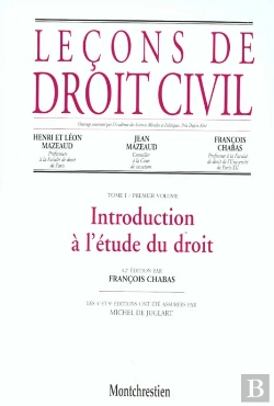 Bertrand.pt - Introduction A L'Etude Du Droit - 12eme Edition - Vol01