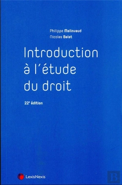 Bertrand.pt - Introduction A L'Etude Du Droit