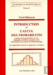 Introduction Au Calcul Des Probabilites Techniques Statistiques Vol 2