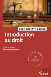 Introduction Au Droit 2022/2023 - Tout Le Cours Et Des Conseils Methodologiques, A Jour Des Derniere