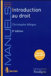 Introduction Au Droit, 3eme Edition