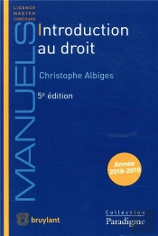 Introduction Au Droit (5e Édition)