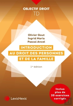 Bertrand.pt - Introduction Au Droit Des Personnes Et De La Famille