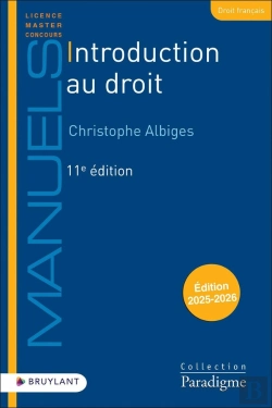Bertrand.pt - Introduction Au Droit (Édition 2025/2026)