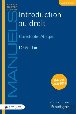 Bertrand.pt - Introduction Au Droit (Édition 2026/2027)