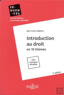 Bertrand.pt - Introduction Au Droit. En 10 Themes - 2e Ed.