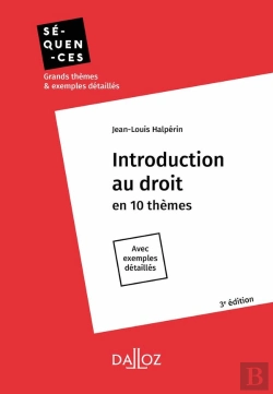 Bertrand.pt - Introduction Au Droit. En 10 Themes. Avec Exemples Detailles - 3e Ed.